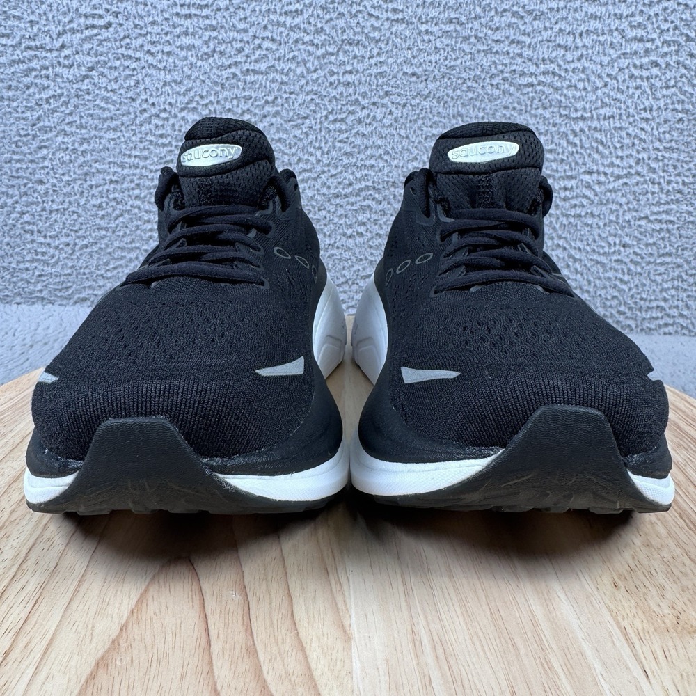 Saucony Hurricane 25 Womens 9 Wide Black Athletic Road Running Shoes S11027-200 - Picture 2 of 12